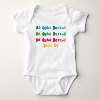 Baby - ah Chak Flasche Strampler
