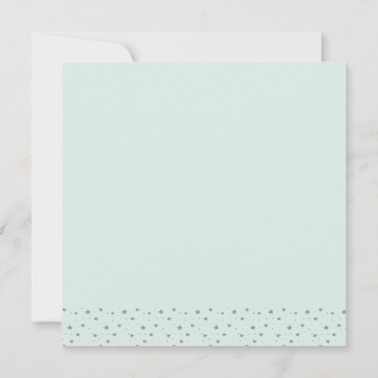 Baby "Aleph" Note Card (Rückseite)