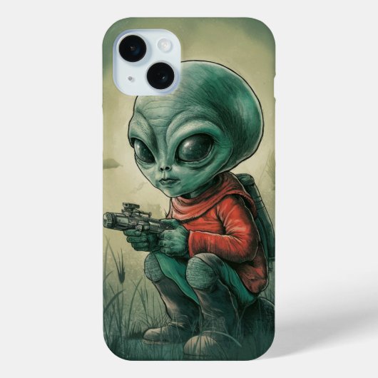 Baby Alien Case-Mate iPhone Hülle (Rückseite)
