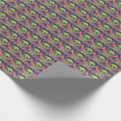 Baby Alien Geschenkpapier (Ecke)