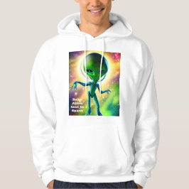 Baby-Alien im Weltraum verloren Hoodie