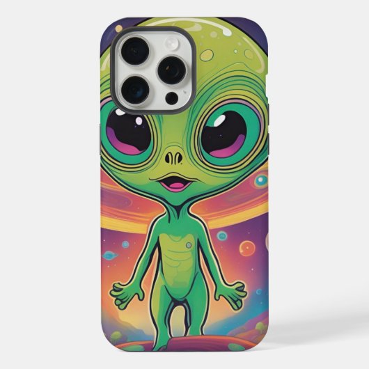 Baby Alien iPhone Hülle (Rückseite)