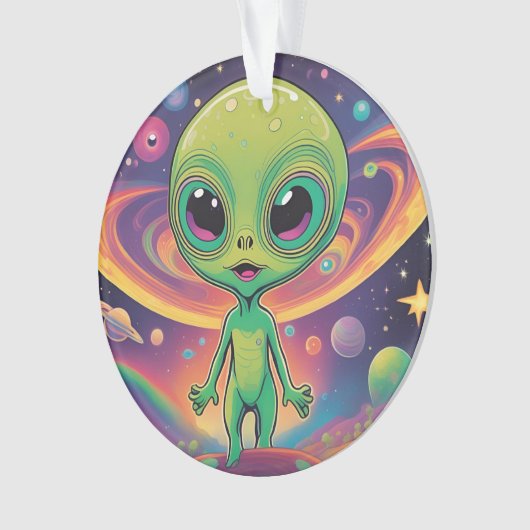 Baby Alien Ornament (Vorderseite)