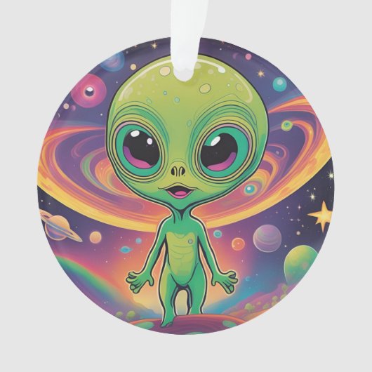 Baby Alien Ornament (Vorderseite)