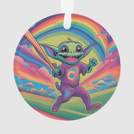 Baby Alien Ornament (Rückseite)