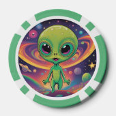 Baby Alien Pokerchips (Rückseite)