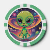 Baby Alien Pokerchips (Vorderseite)