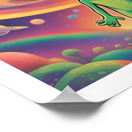 Baby Alien Poster (Ecke)