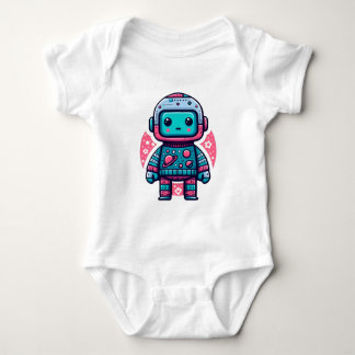 Baby Alien Stiker Baby Strampler