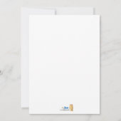 BABY ALL STARS Sports Baby Dusche Einladung (Rückseite)