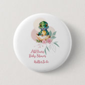Baby Alligator Schlagknallknopf Button (Vorderseite)