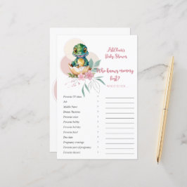 Baby Alligator schlägt Floral Wer Game kennt