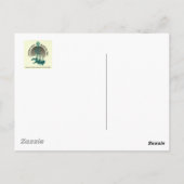 Baby Alpaca Gena Postkarte (Rückseite)