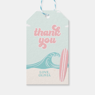 Baby an Board Baby Dusche Vielen Dank für Ihre Unt Geschenkanhänger