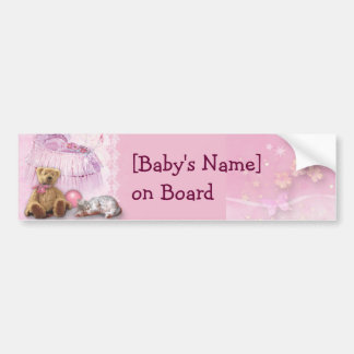 Baby an Bord (anpassbar) Autoaufkleber