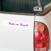 Baby an Bord Autoaufkleber (Auf Lkw)