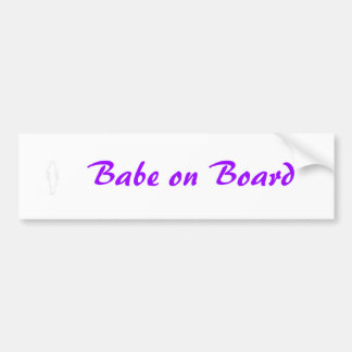 Baby an Bord Autoaufkleber