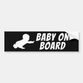 BABY AN BORD AUTOAUFKLEBER (Vorne)