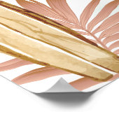 Baby an Bord Baby Dusche Begrüßungszeichen Poster (Ecke)