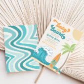 Baby an Bord Baby Dusche Einladung | Surf Baby