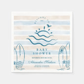 Baby an Bord Baby Dusche Serviette (Vorderseite)