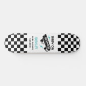 Baby an Bord Baby Dusche Skateboard Deck (Horizontal)
