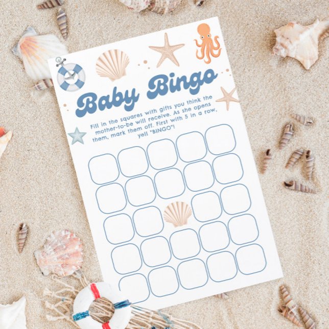Baby an Bord Baby Showbaby Bingo Game (Von Creator hochgeladen)