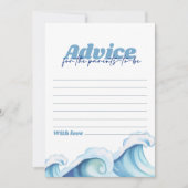 Baby an Bord Baby Shower Addon Card Einladung (Vorderseite)