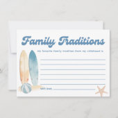 Baby an Bord Baby Shower Family Traditionskarte Einladung (Vorderseite)