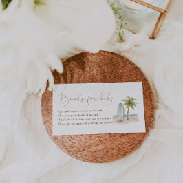 Baby an Bord Babydusche Bücher für Baby Begleitkarte