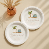 Baby an Bord Babydusche Pappteller