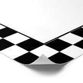 Baby an Bord Babydusche schätzt den Fälligkeitsdat Poster (Ecke)