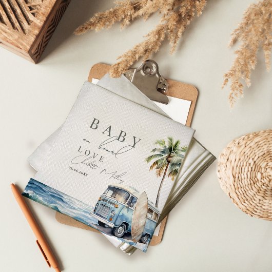 Baby an Bord Babydusche, Surf Beach Serviette