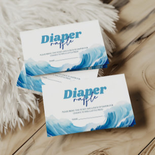 Baby an Bord Babydusche Windelwaschmaschine Begleitkarte