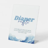 Baby an Bord Babydusche Windelwaschmaschine Sockelschild (Vorderseite)