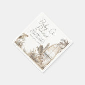 Baby an Bord Beach Baby Dusche Serviette (Ecke)