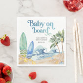 Baby an Bord Beach Baby Dusche Serviette (Beispiel)