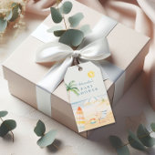 Baby an Bord Beach Surf Baby Dusche Geschenkanhänger