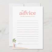 Baby an Bord Beach Surf Baby Showcard Einladung (Vorderseite)