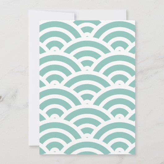 Baby an Bord Beach Surf Boy Virtual Baby Dusche Einladung (Rückseite)