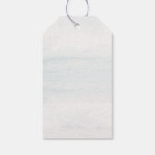 Baby an Bord Beachvolleydusche Danke Geschenkanhänger (Rückseite)