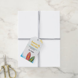 Baby an Bord Beachvolleydusche Danke Geschenkanhänger