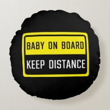 Baby an Bord Behalt Distanzzeichen