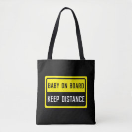 Baby an Bord Behalt Distanzzeichen Tasche