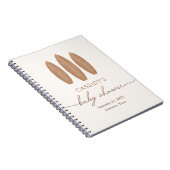 Baby an Bord Boho Baby Showroom Gästebuch Notizblock (Rechte Seite)