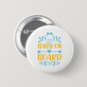 Baby an Bord Button (Vorne & Hinten)