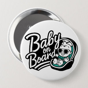 Baby an Bord Button