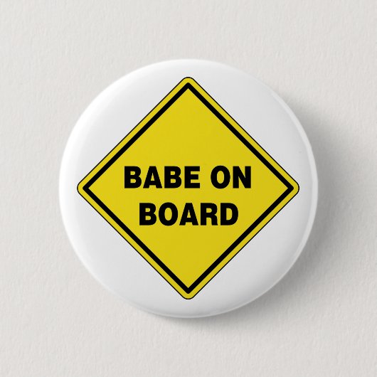 Baby an Bord Button (Vorderseite)