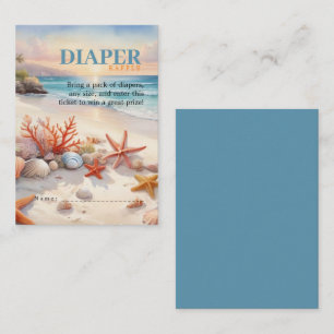 Baby an Bord Coastal Beach Baby Dusche Einladung