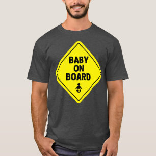 Baby an Bord Großes Design für erfahrene Mama T-Shirt